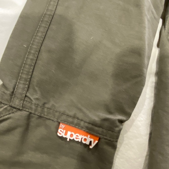 Men’s army inspired SuperDry coat - Picture 4 of 10
